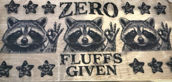 Zero Fluffs Given
