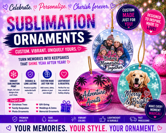 Sublimation Ornaments