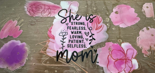Mom - Inspirational She is Mom