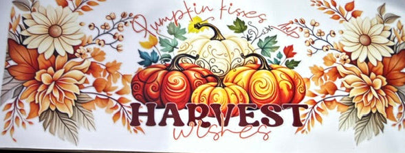 Fall - Pumpkin Kisses - Harvest Wishes