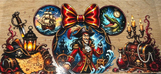 Disney - Minnie -  Capitain Hook