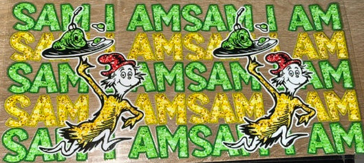 Characters- Dr. Seuss - Sam  I am