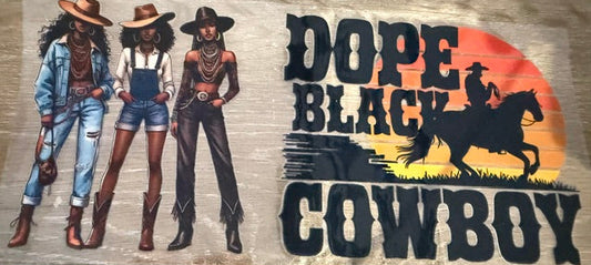 Dope Black Cowboy