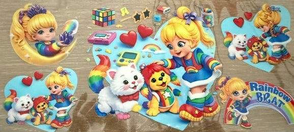 80'S Theme - Rainbow Bright